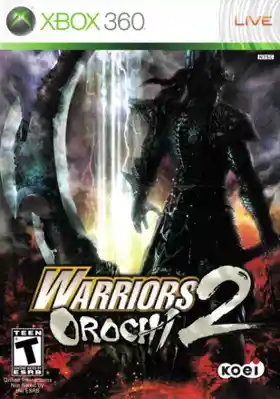 Warriors Orochi 2 (USA) box cover front